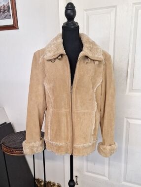 Vintage Wilson's Suede Leather Coat Jacket Size XL